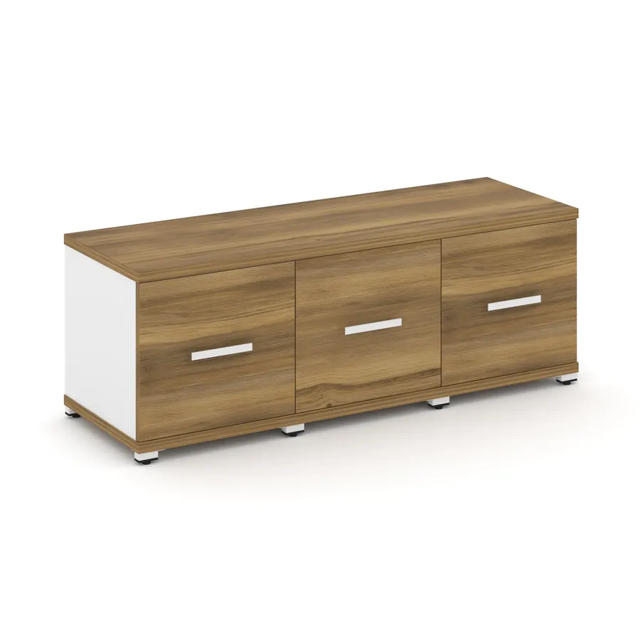 Концепт Шкаф 3 узкие секции, 1 ниша CN.STU-133 W 1252*420*