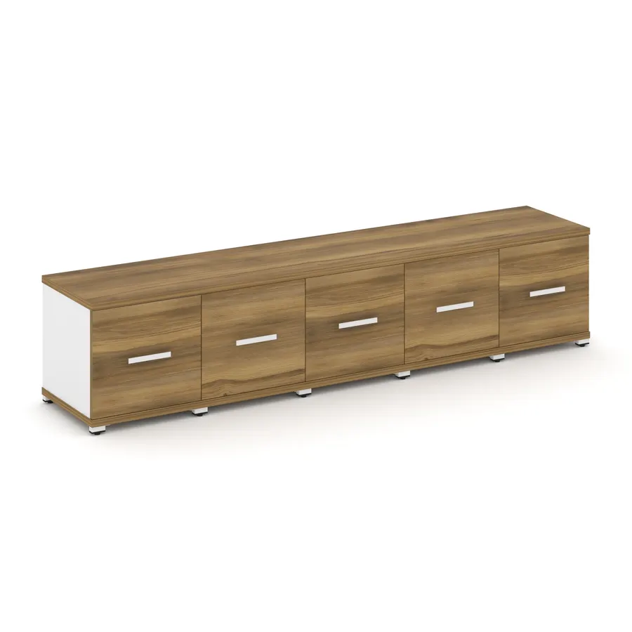Концепт Шкаф 5 узких секций, 1 ниша CN.STU-153 W 2084*420*