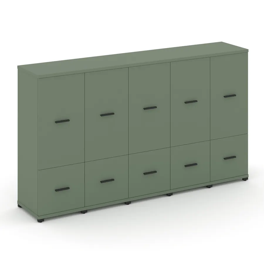 Концепт Шкаф 5 узких секций, 3 ниши CN.STU-352 W 2084*420*