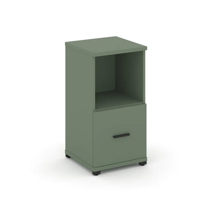 Концепт Шкаф 1 узкая секция, 2 ниши CN.STU-211 W