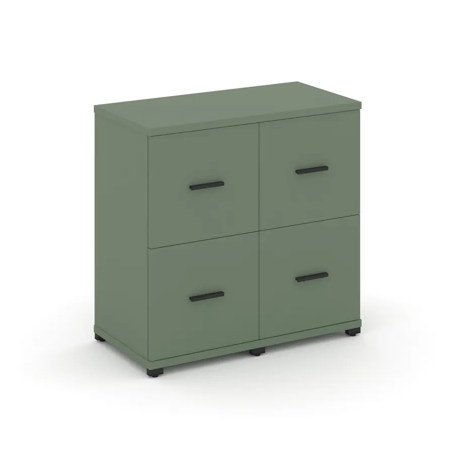 Концепт Шкаф 2 узкие секции, 2 ниши CN.STU-222 W