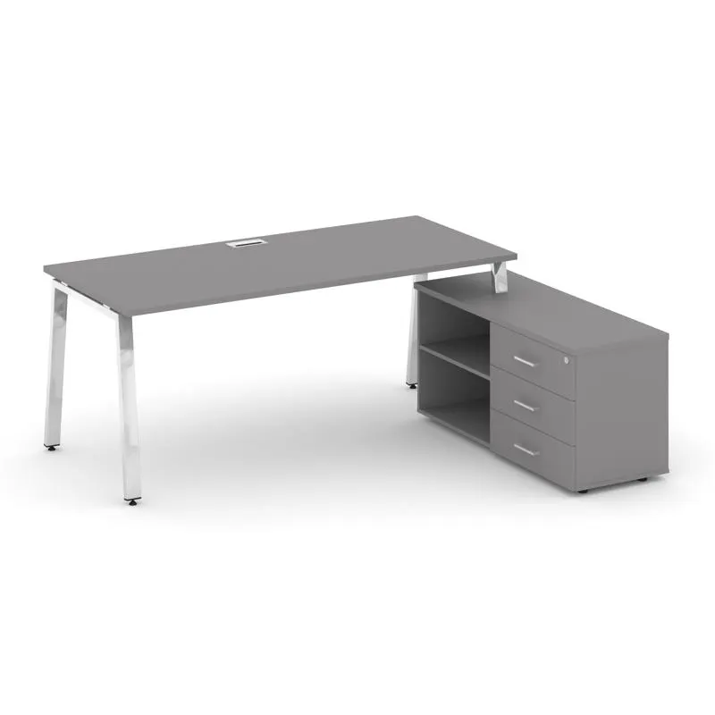 Стайл Проджект Директ Люкс Стол письменный с греденцией правой M-SN-6A.SRG-013.M(R)