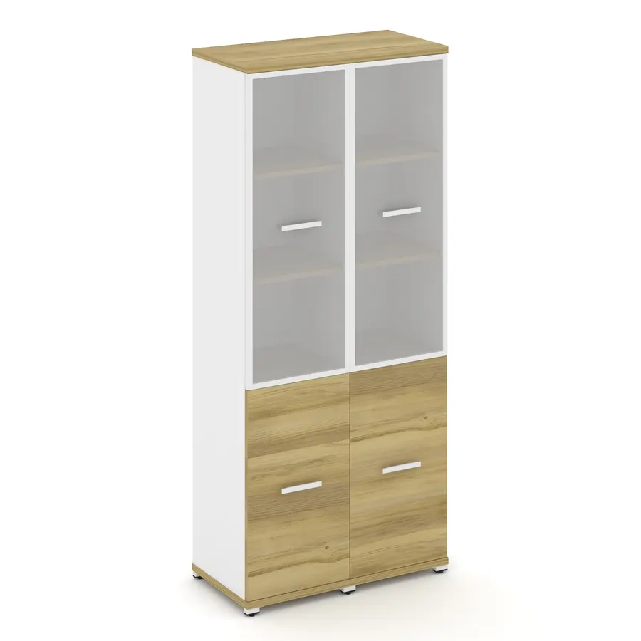 Концепт Шкаф 2 узкие секции, 5 ниш CN.STU-522 RMW W