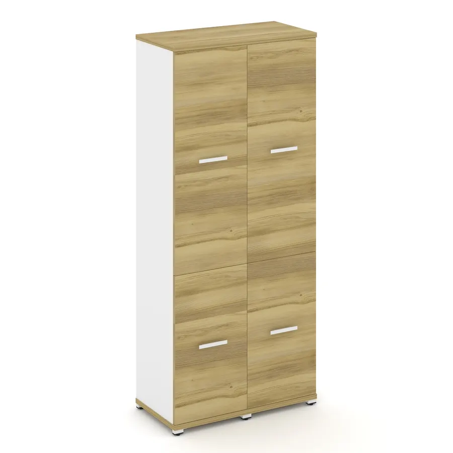 Концепт Шкаф 2 узкие секции, 5 ниш CN.STU-522 W