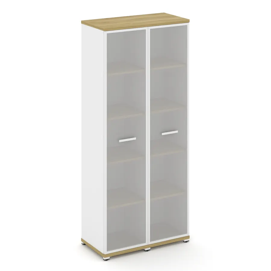 Концепт Шкаф 2 узкие секции, 5 ниш CN.STU-528 RMW W