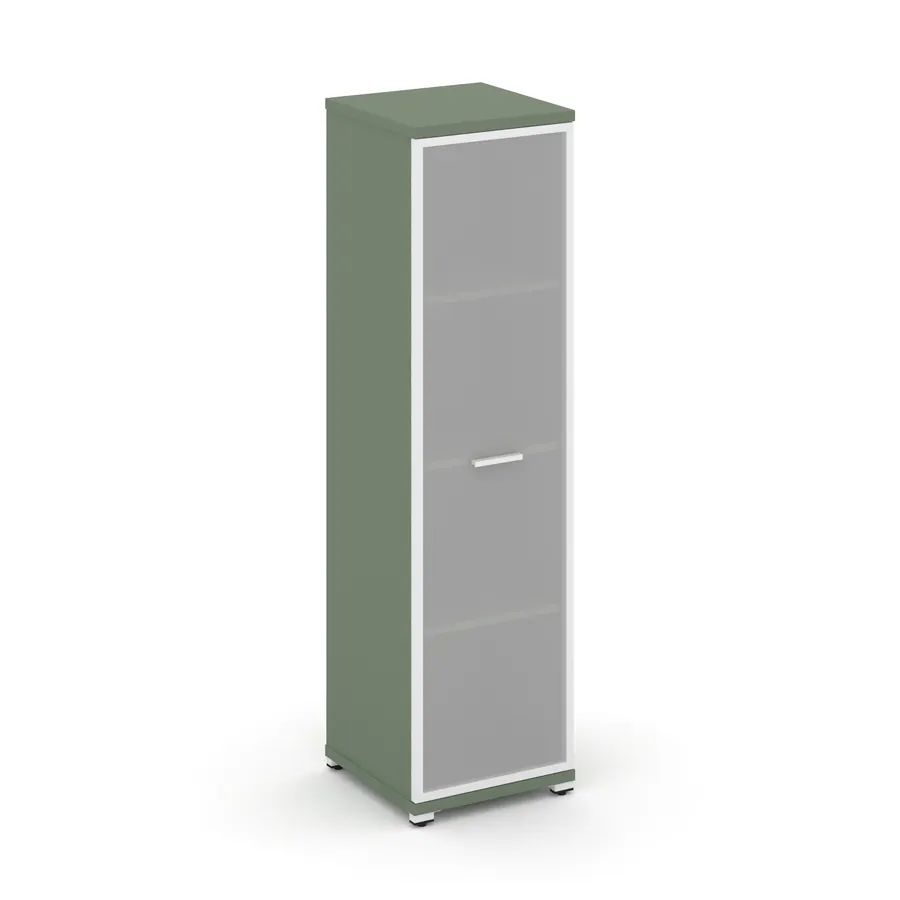 Концепт Шкаф 1 узкая секция, 4 ниши CN.STU-416 RMW W