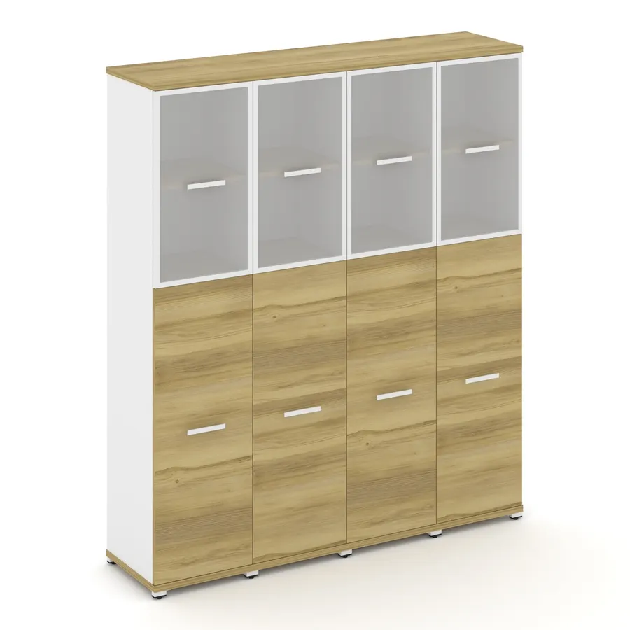 Концепт Шкаф 4 узкие секции, 5 ниш CN.STU-545 RMW W