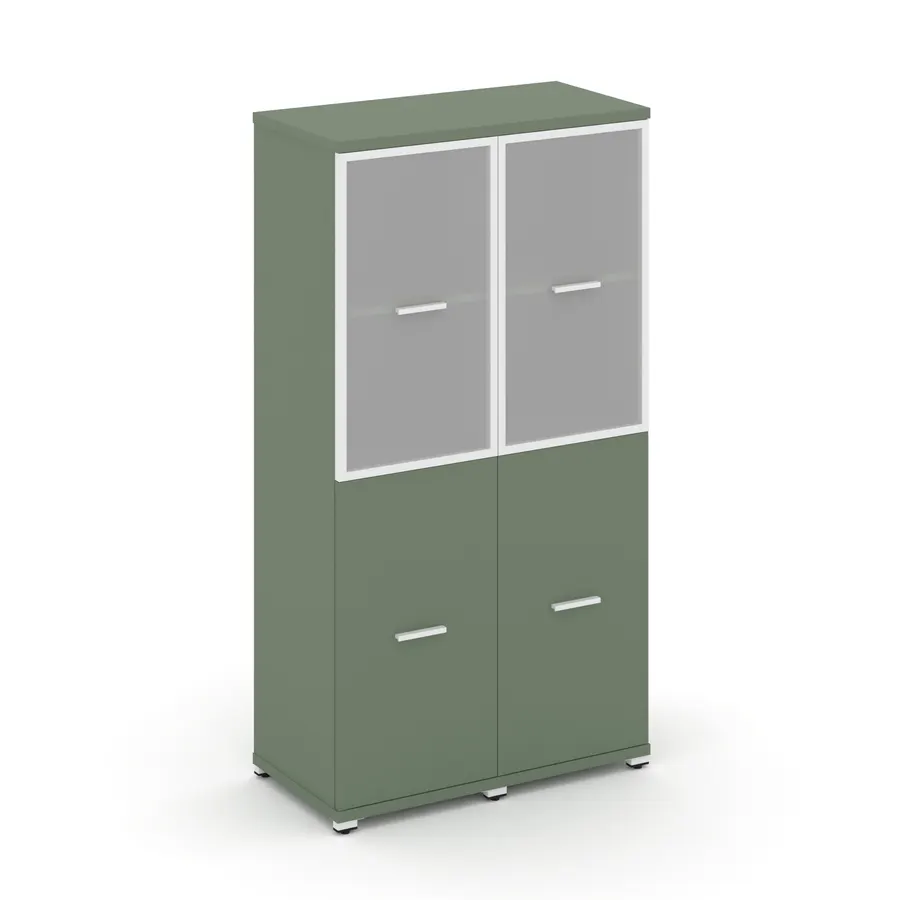 Концепт Шкаф 2 узкие секции, 4 ниши CN.STU-422 RMW W
