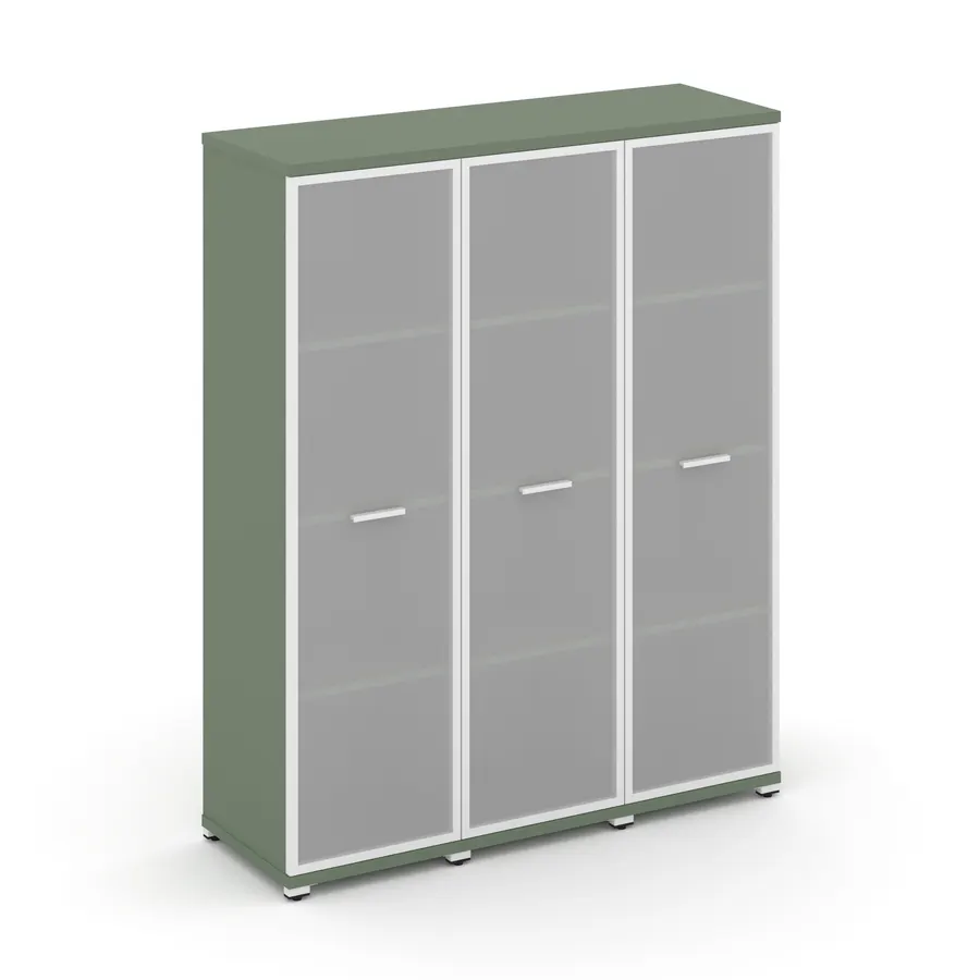 Концепт Шкаф 3 узкие секции, 4 ниши CN.STU-436 RMW W