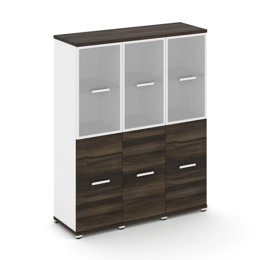 Концепт Шкаф 3 узкие секции, 4 ниши CN.STU-432 RMW W