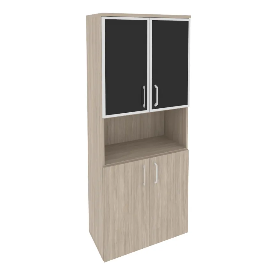 Оникс Шкаф высокий широкий O.ST-1.4 R black