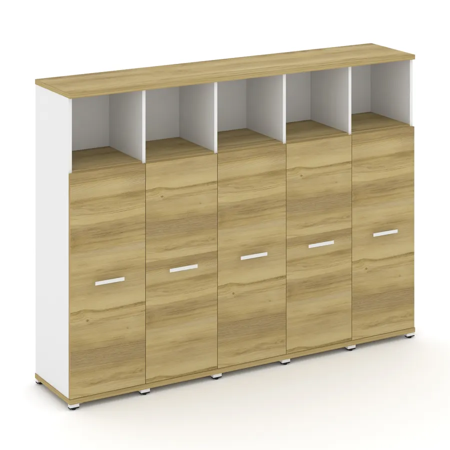 Концепт Шкаф 5 узких секций, 4 ниши CN.STU-453 W 2084*420*