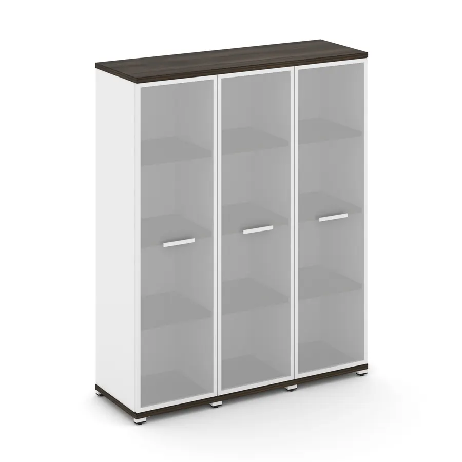 Концепт Шкаф 3 узкие секции, 4 ниши CN.STU-436 RMW W