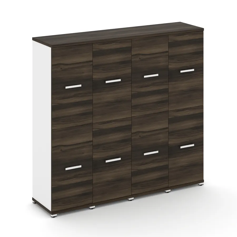 Концепт Шкаф 4 узкие секции, 4 ниши CN.STU-442 W 1668*420*