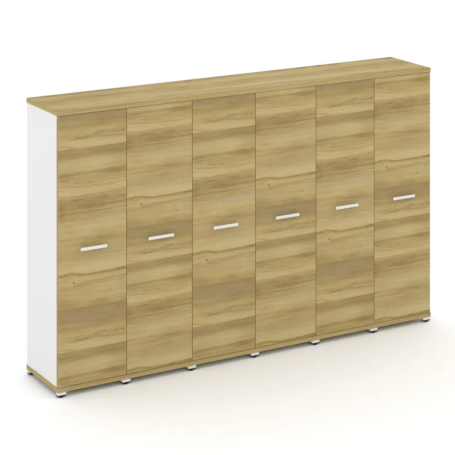 Концепт Шкаф 6 узких секций, 4 ниши CN.STU-466 W 2500*420*