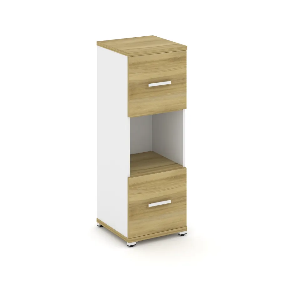 Концепт Шкаф 1 узкая секция, 3 ниши CN.STU-315 W