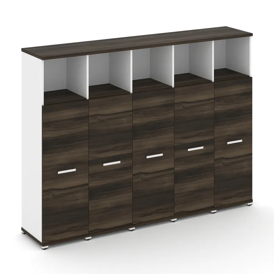 Концепт Шкаф 5 узких секций, 4 ниши CN.STU-453 W 2084*420*