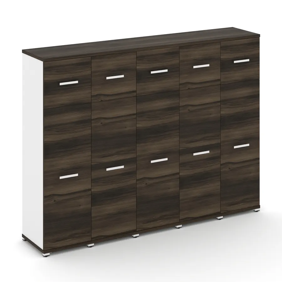 Концепт Шкаф 5 узких секций, 4 ниши CN.STU-454 W 2084*420*