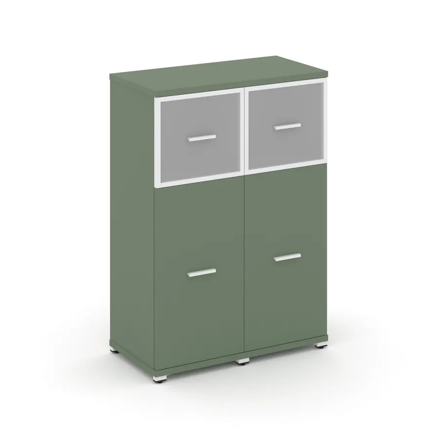 Концепт Шкаф 2 узкие секции, 3 ниши CN.STU-324 RMW W