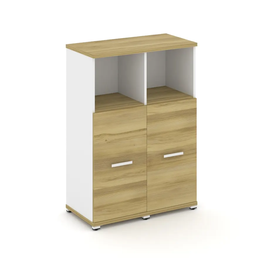 Концепт Шкаф 2 узкие секции, 3 ниши CN.STU-323 W
