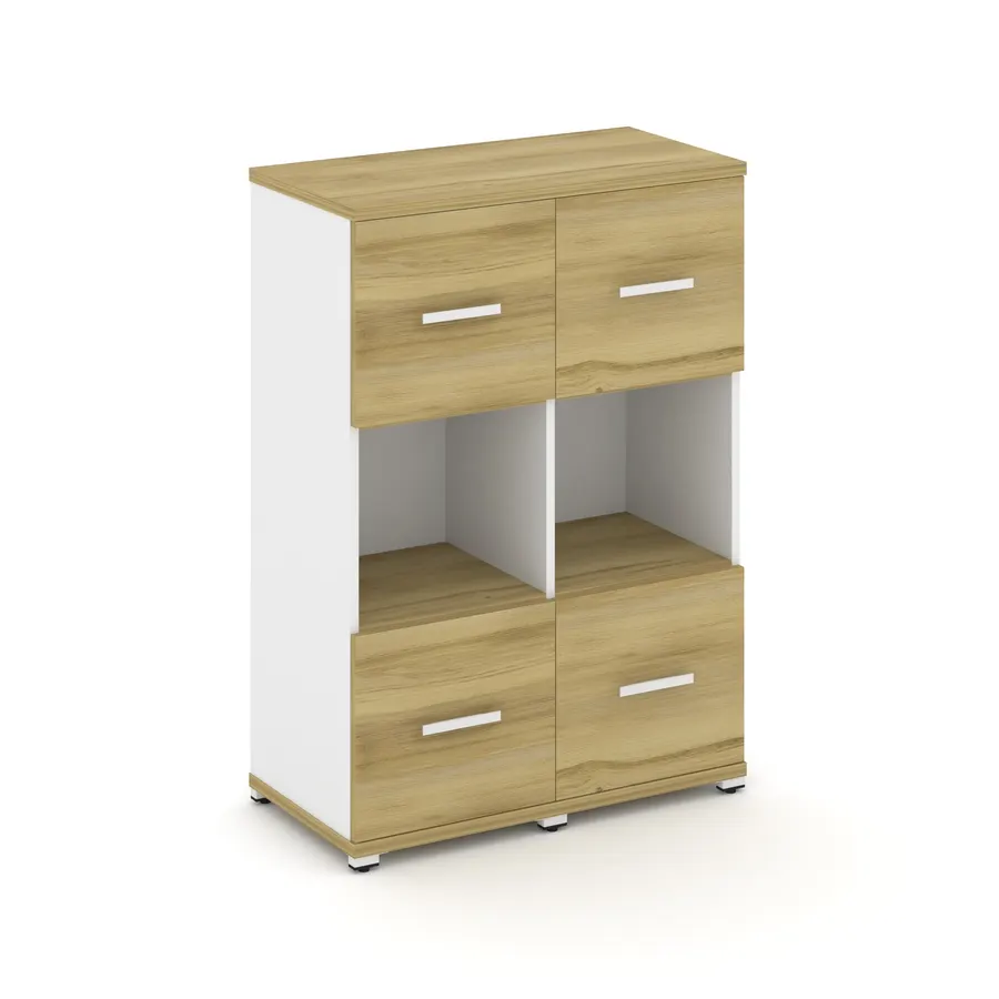Концепт Шкаф 2 узкие секции, 3 ниши CN.STU-325 W