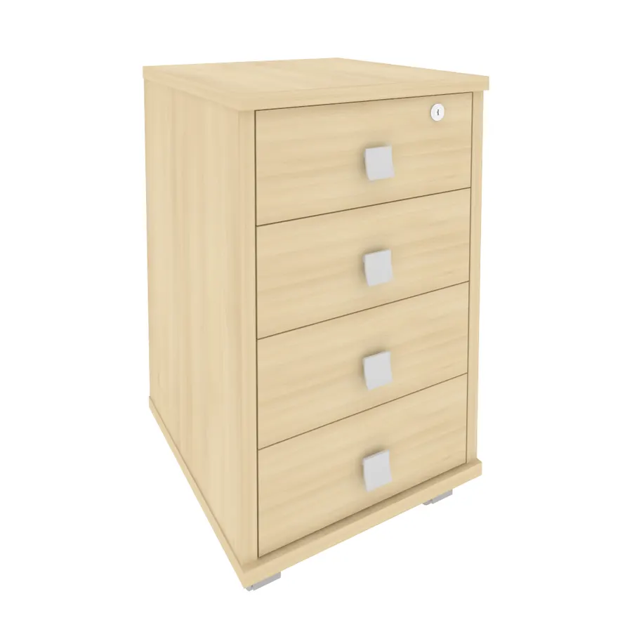 Стайл Тумба подкатная 4 ящ. с фолдингом Л.ТМ-4F