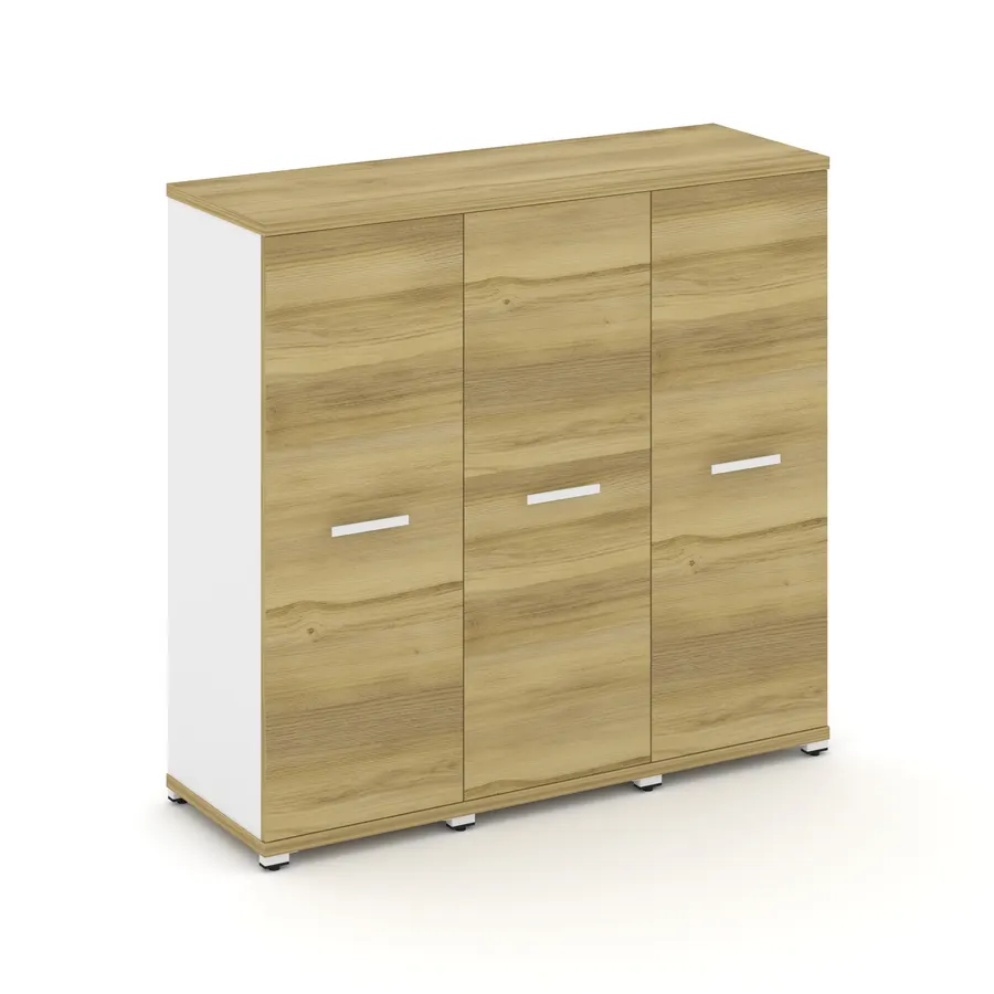 Концепт Шкаф 3 узкие секции, 3 ниши CN.STU-336 W 1252*420*