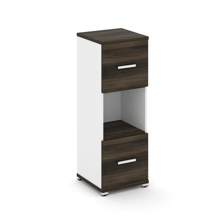 Концепт Шкаф 1 узкая секция, 3 ниши CN.STU-315 W