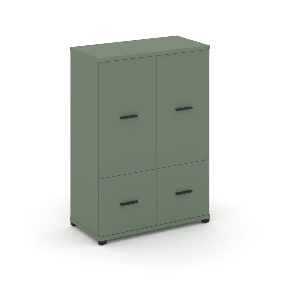 Концепт Шкаф 1 широкая секция, 3 ниши CN.STS-312 W