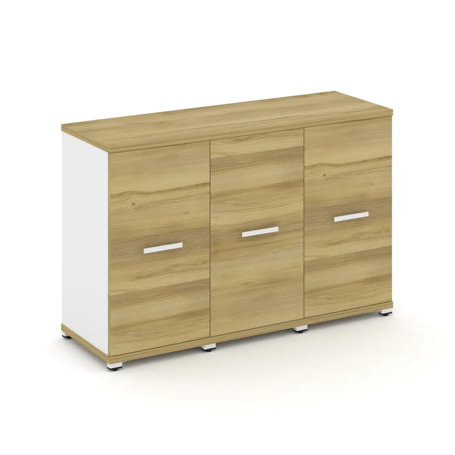 Концепт Шкаф 3 узкие секции, 2 ниши CN.STU-233 W 1252*420*