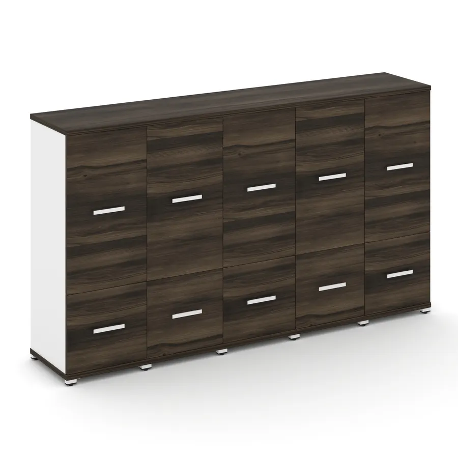 Концепт Шкаф 5 узких секций, 3 ниши CN.STU-352 W 2084*420*