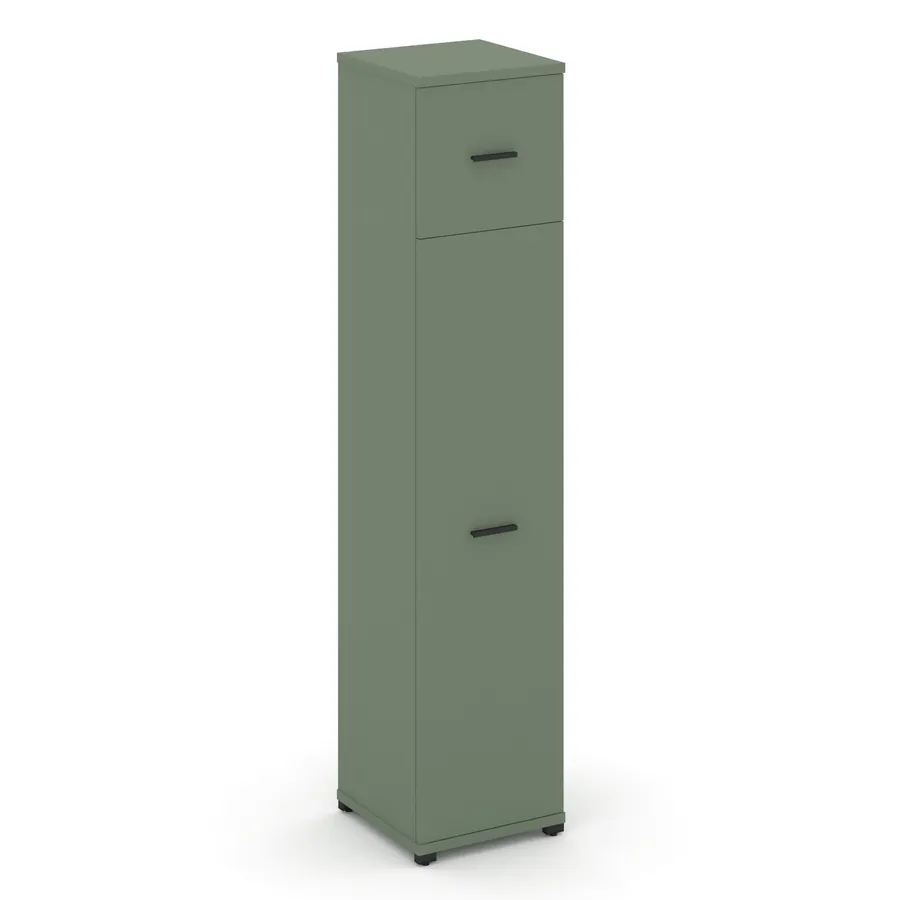 Концепт Шкаф 1 узкая секция, 5 ниш CN.STU-517 W
