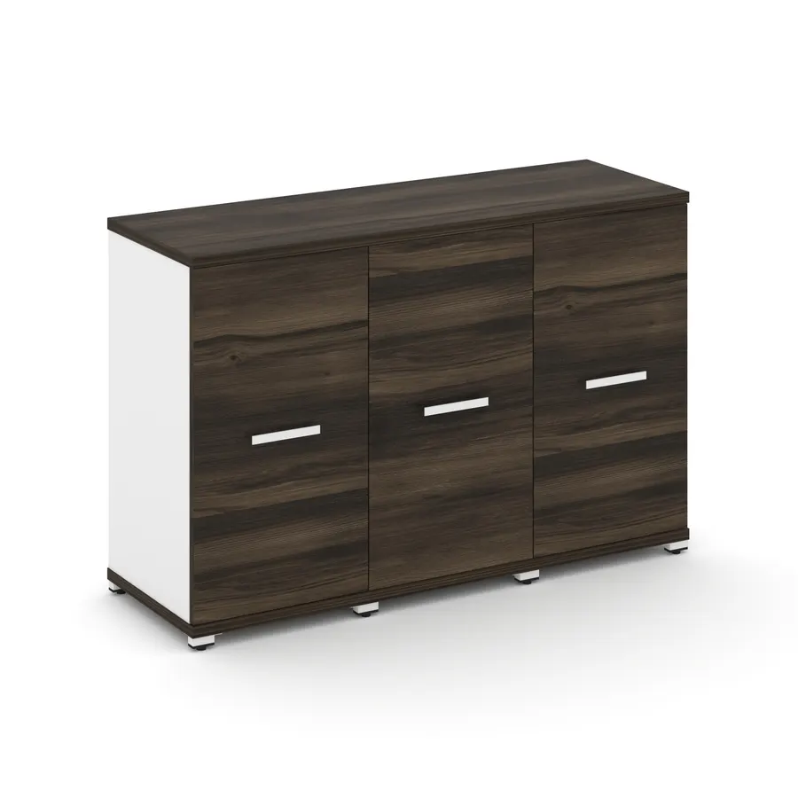 Концепт Шкаф 3 узкие секции, 2 ниши CN.STU-233 W 1252*420*