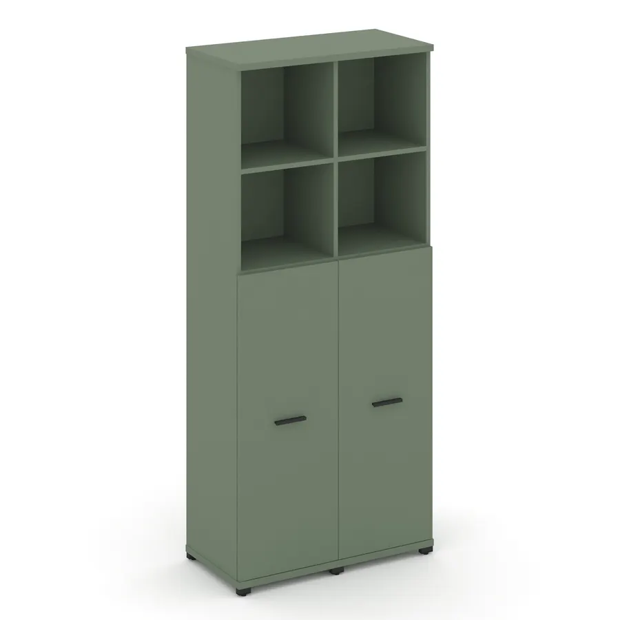 Концепт Шкаф 2 узкие секции, 5 ниш CN.STU-524 W