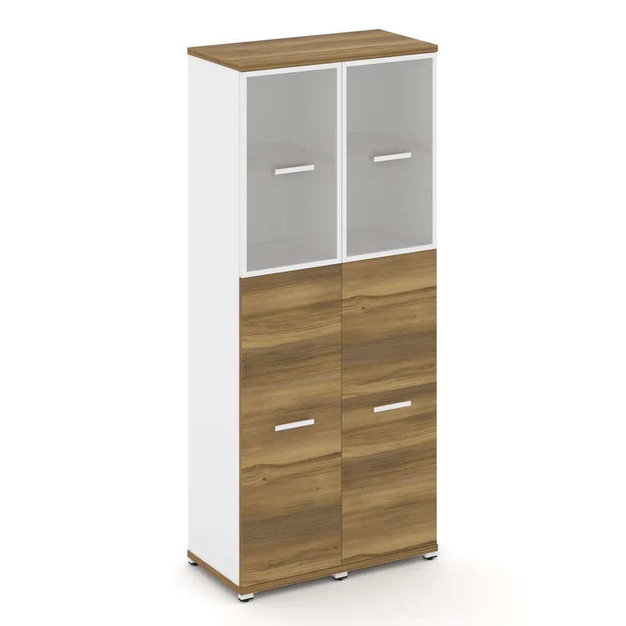 Концепт Шкаф 2 узкие секции, 5 ниш CN.STU-525 RMW W