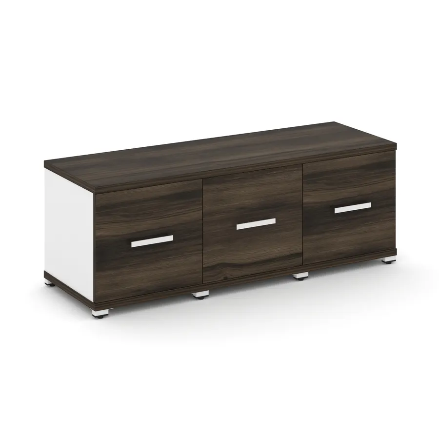 Концепт Шкаф 3 узкие секции, 1 ниша CN.STU-133 W 1252*420*