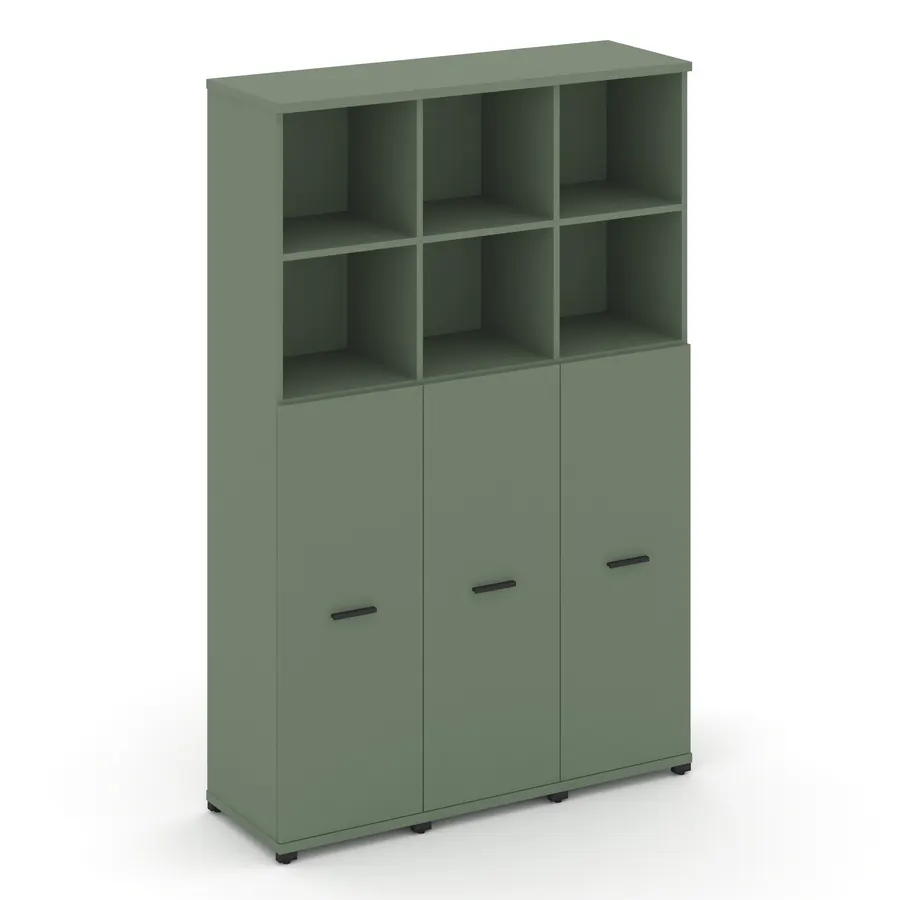 Концепт Шкаф 3 узкие секции, 5 ниш CN.STU-534 W
