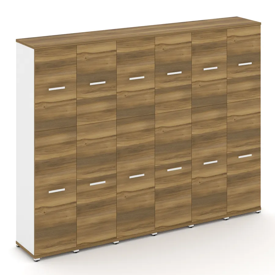 Концепт Шкаф 6 узких секций, 5 ниш CN.STU-565 W