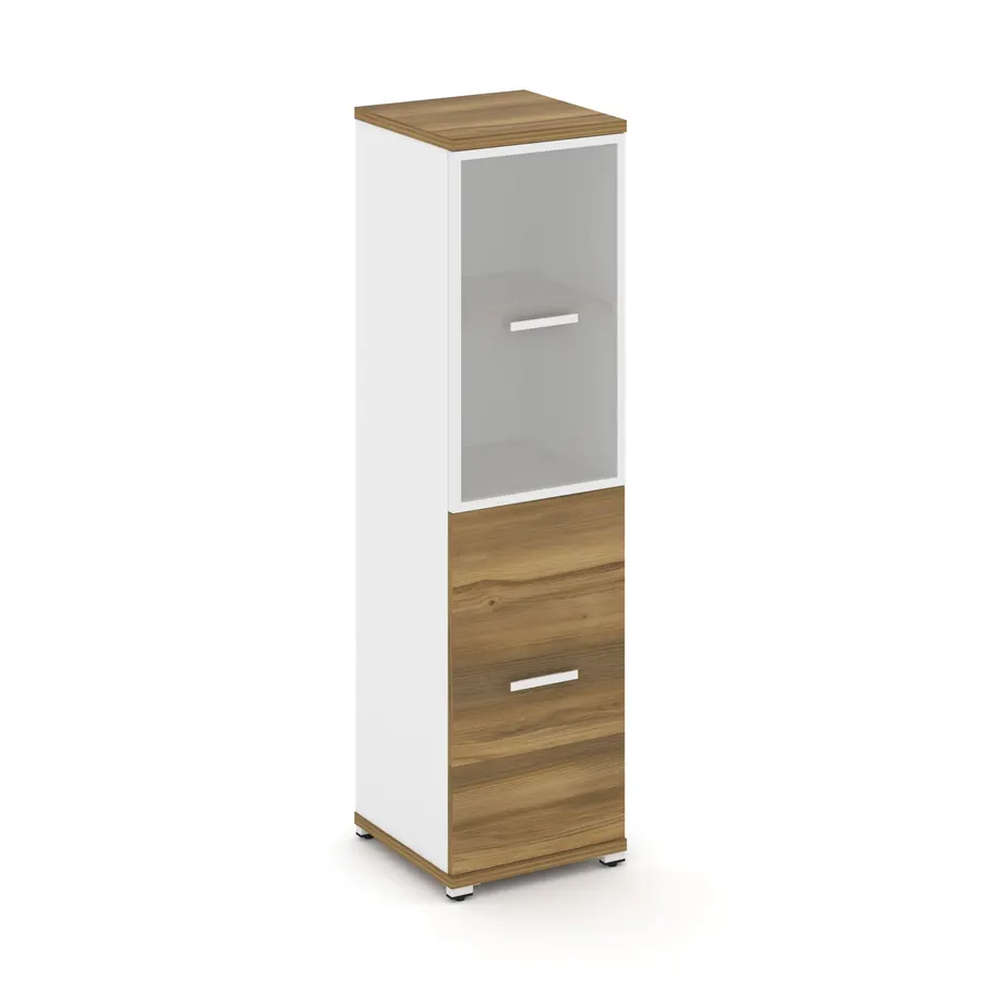 Концепт Шкаф 1 узкая секция, 4 ниши CN.STU-412 RMW W