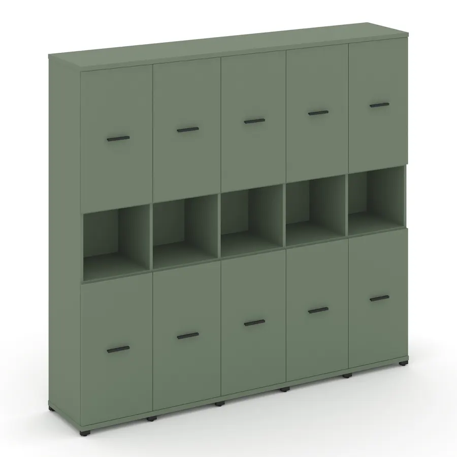 Концепт Шкаф 5 узких секций, 5 ниш CN.STU-553 W