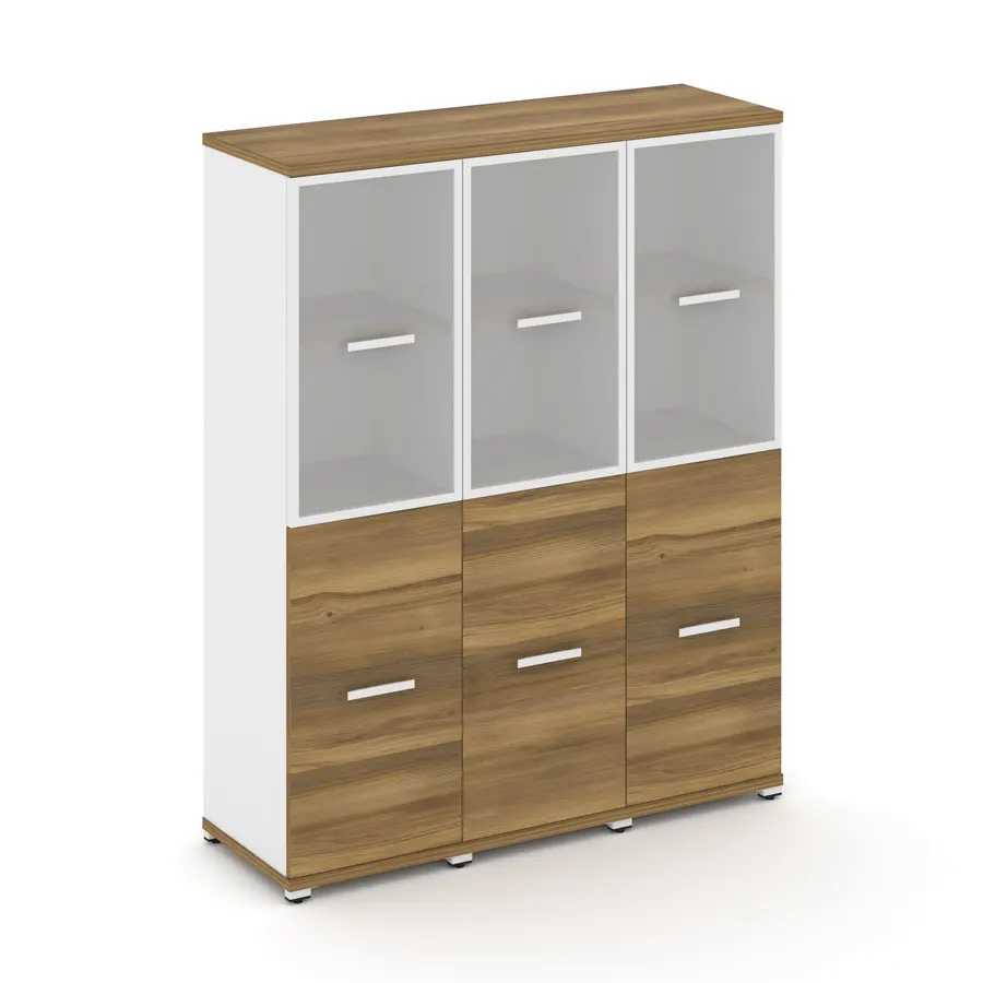 Концепт Шкаф 3 узкие секции, 4 ниши CN.STU-432 RMW W