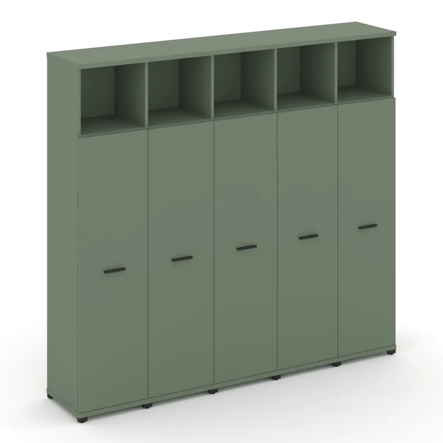 Концепт Шкаф 5 узких секций, 5 ниш CN.STU-556 W