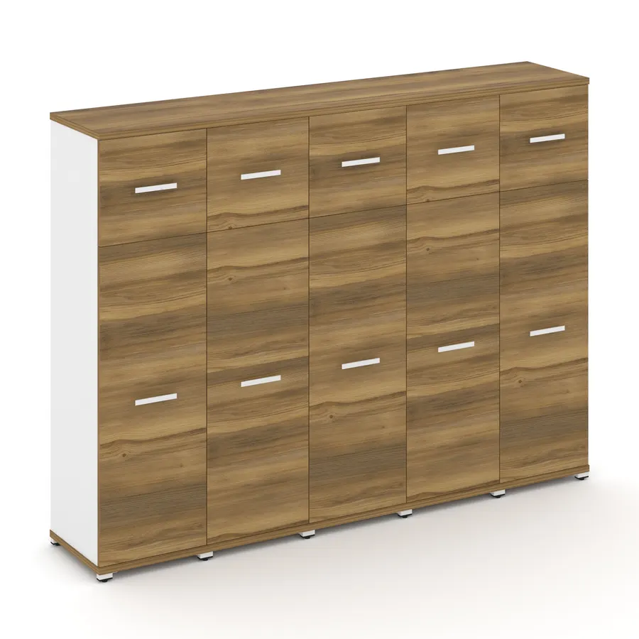 Концепт Шкаф 5 узких секций, 4 ниши CN.STU-454 W 2084*420*