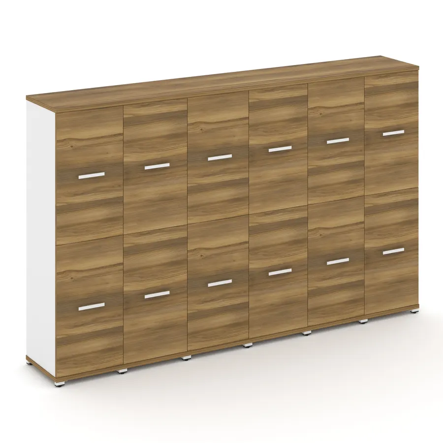 Концепт Шкаф 6 узких секций, 4 ниши CN.STU-462 W 2500*420*