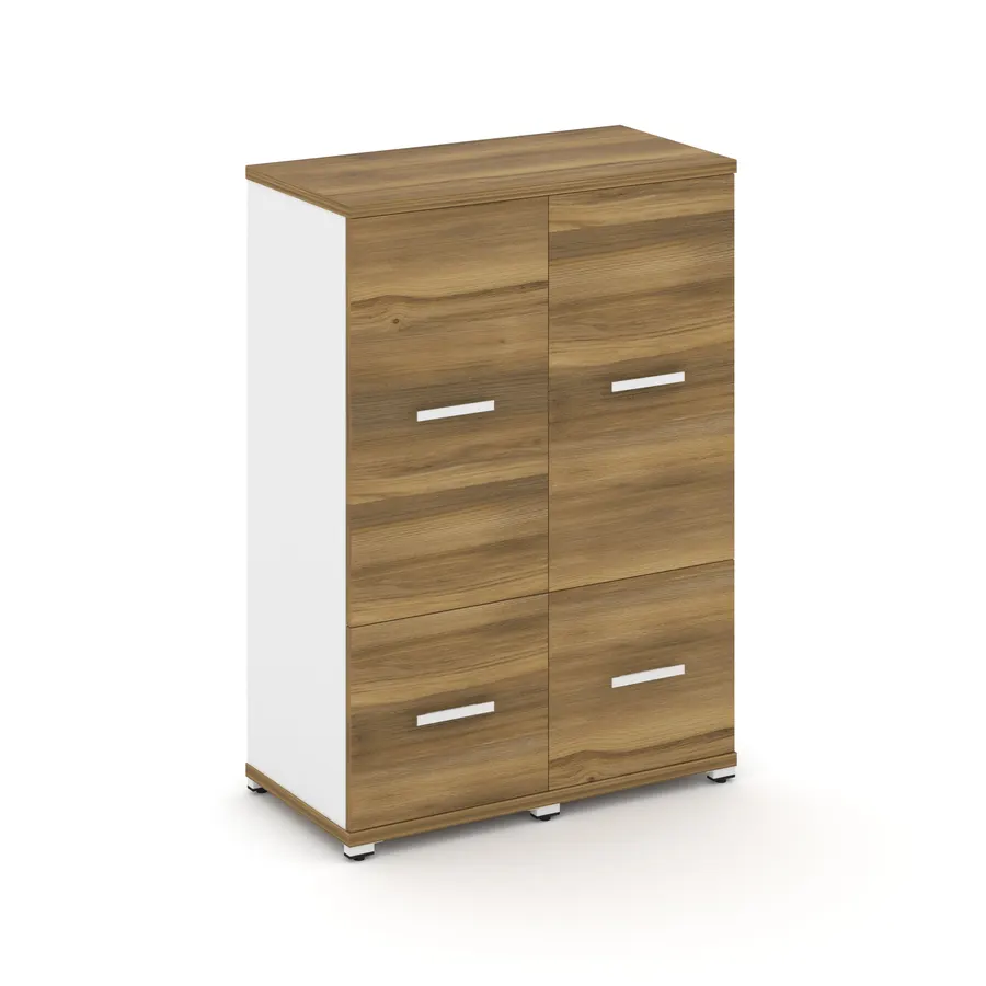 Концепт Шкаф 2 узкие секции, 3 ниши CN.STU-322 W