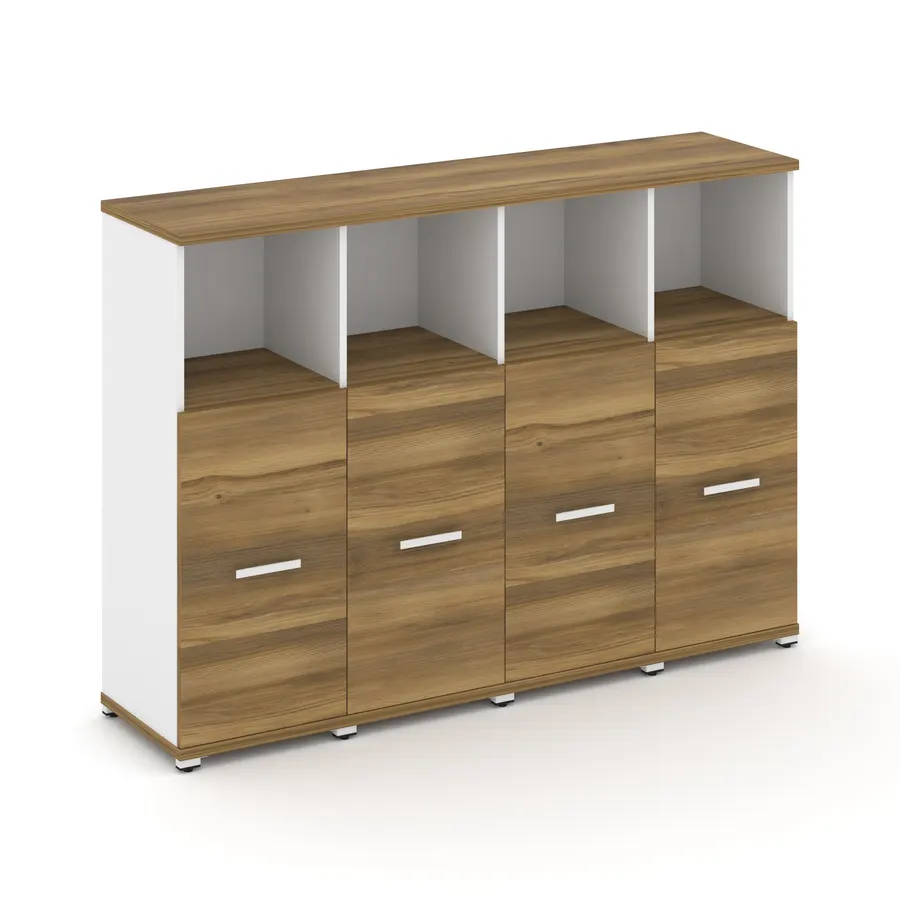 Концепт Шкаф 4 узкие секции, 3 ниши CN.STU-343 W 1668*420*