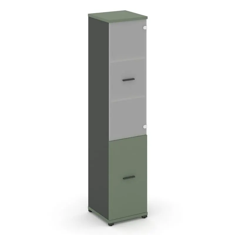 Концепт Шкаф 1 узкая секция, 5 ниш CN.STU.E-512 SM W