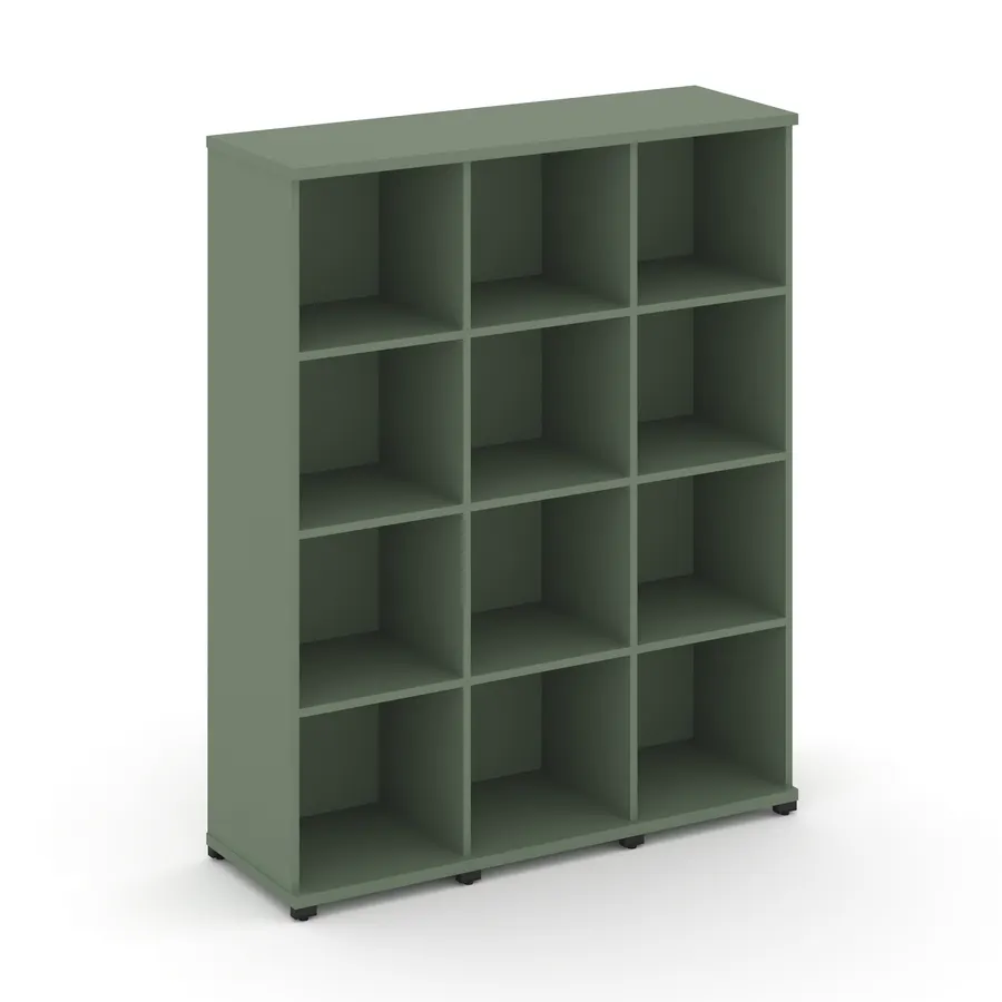 Концепт Стеллаж 3 узкие секции, 4 ниши CN.STU-430