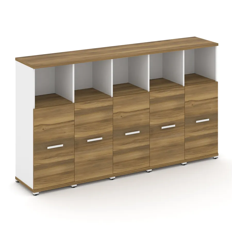 Концепт Шкаф 5 узких секций, 3 ниши CN.STU-353 W 2084*420*