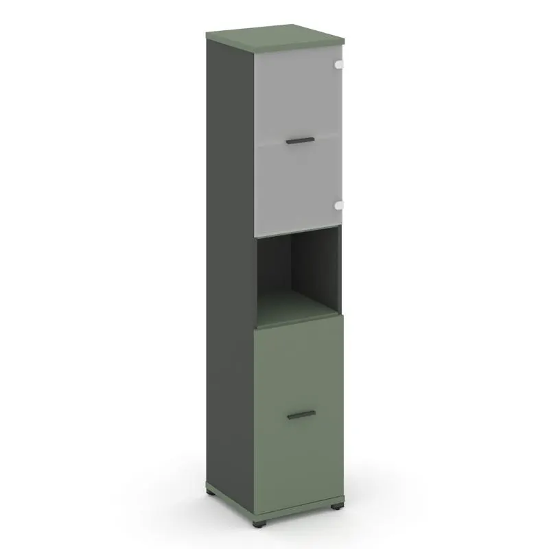 Концепт Шкаф 1 узкая секция, 5 ниш CN.STU.E-513 SM W